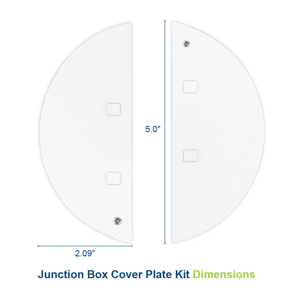 Surface Mount Plate for SL0302 Series LED Strip Light Fixture