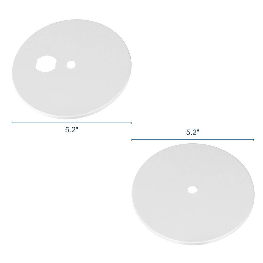 Dimensions of Suspension Mounting Canopy Kit