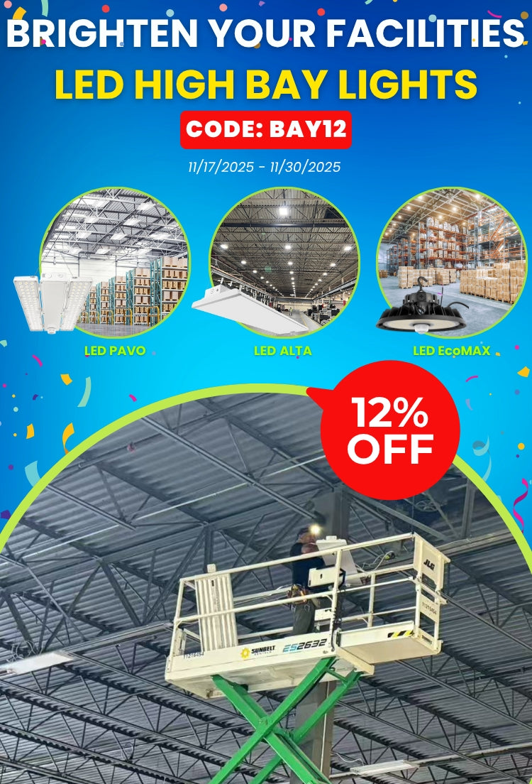 Brighten your facilities - LED High Bay Lights