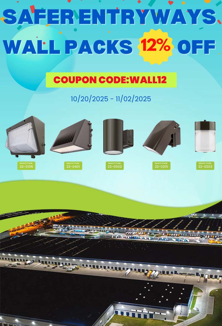 12% OFF Wall Packs