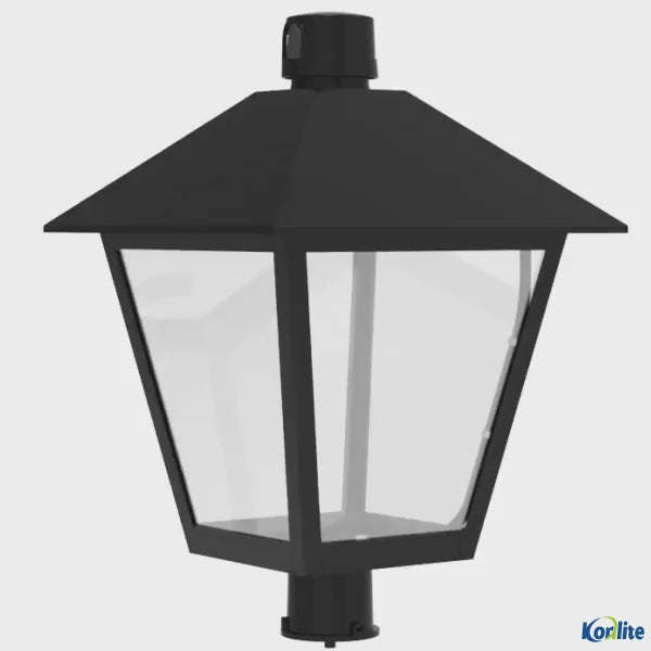  Konlite LED Lantern Post Top Light 360° rotation video