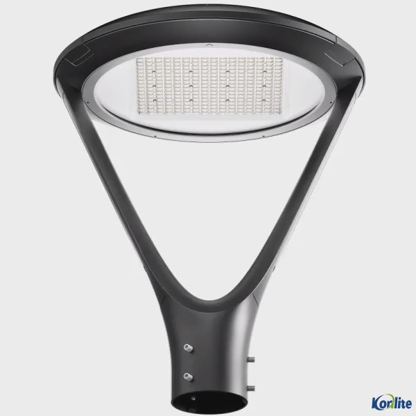 Konlite Atria LED Black Post Top Light Fixture