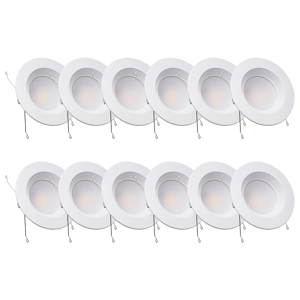 LED 5-6" LED Recessed Downlight Retrofit - 1100 lumens - 120W Equal (14W)  - Dimmable- 5 Colors Selectable - 120V