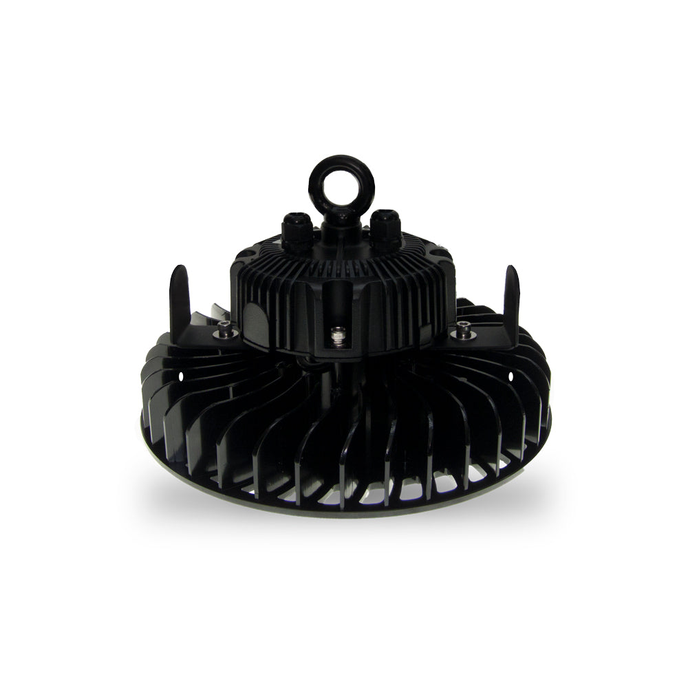 Konlite HB01 series Black UFO LED High Bay Light sideview
