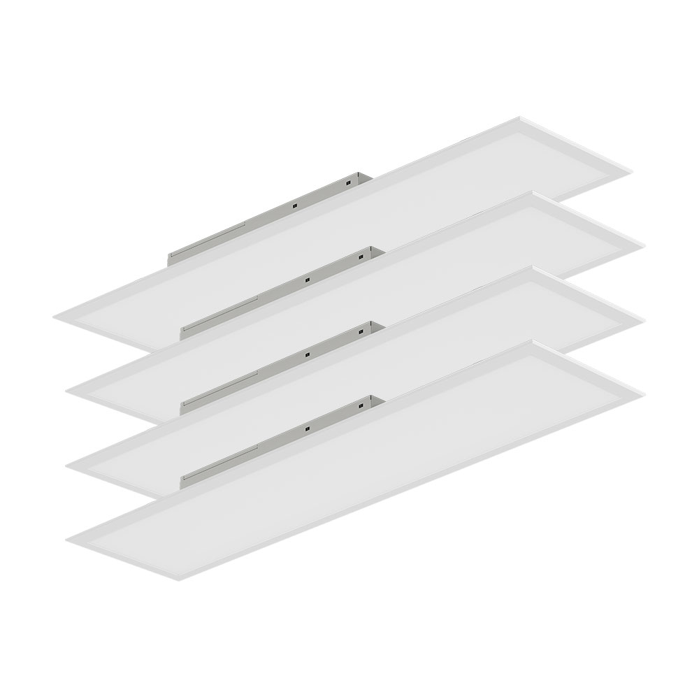 Four pack 1x4 LED Panel light