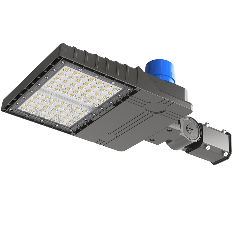 LED Area Light with photocell and slipfitter arm