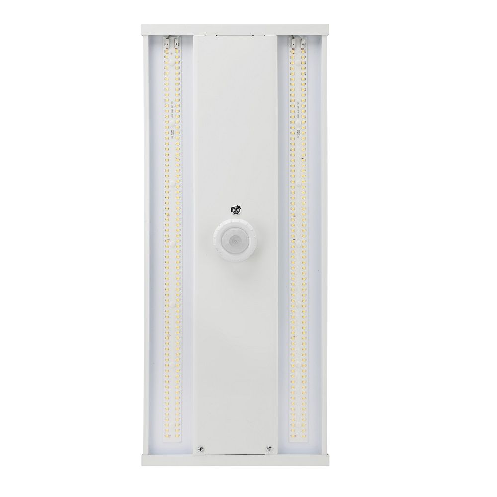 Konlite Linear LED Highbay Light with emergency battery and motion sensor