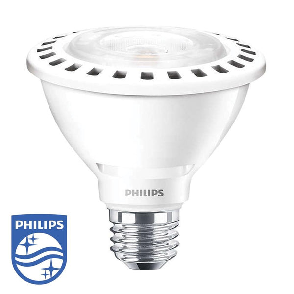 Philips Short Neck LED PAR30S Bulb - 12W - 120V - 850 lumens - 2700K - Dimmable - 12PAR30S/F25 2700 DIM AF SO 6/1