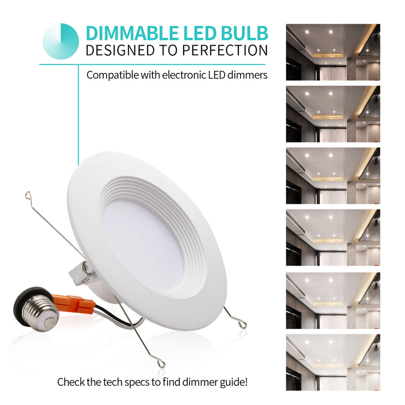 dimmable led bulb and compatible with led dimmers