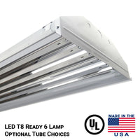 6 lamp  tube ready high bay light