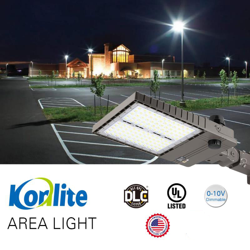 Konlite outdoor parking lot light
