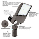 Konlite LED Outdoor Area and flood Light full features 