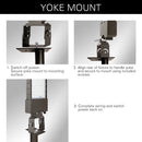 LED area and flood light trunnion and yoke mount installations guides