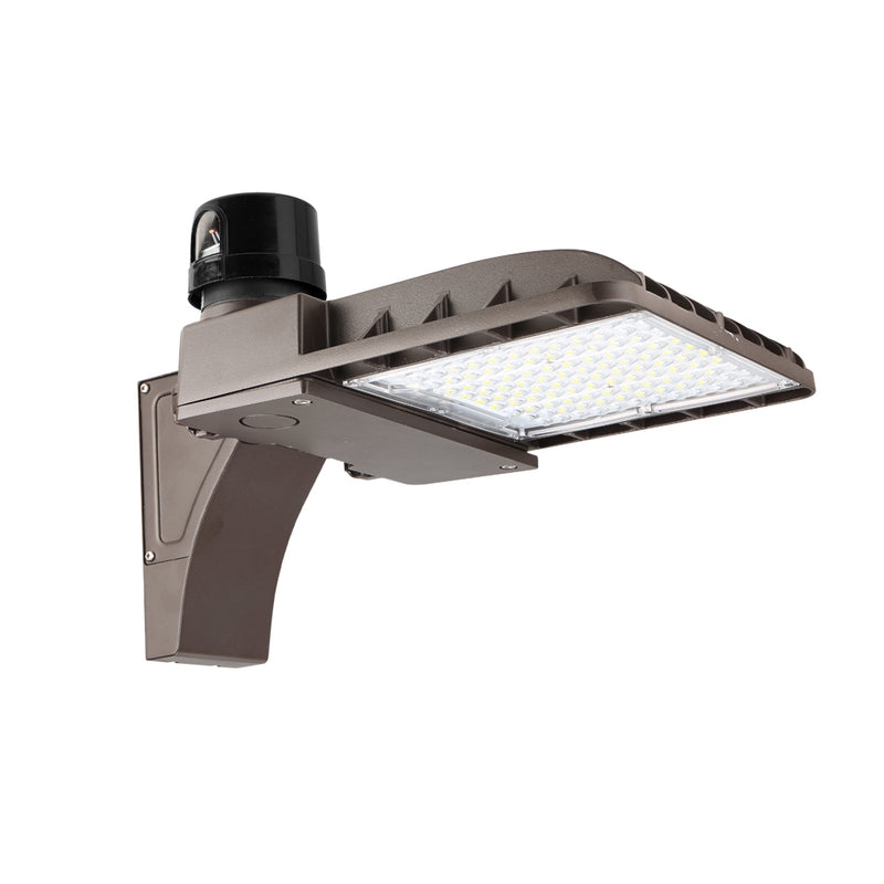 100W Konlite LED Outdoor parking lot Light with photocell