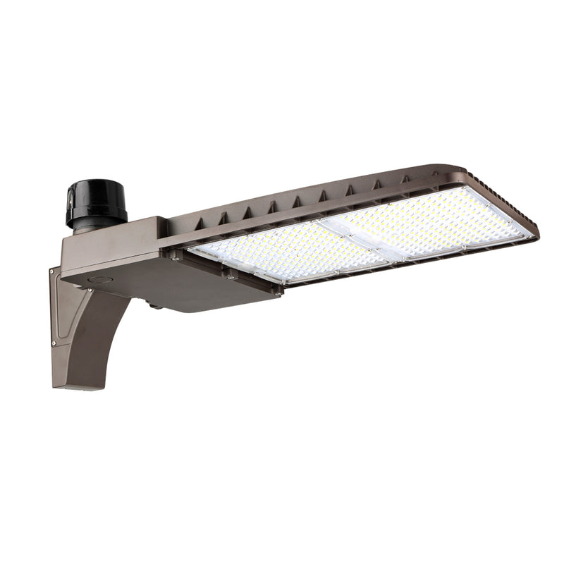 300W pole mount led parking lot light with photocell