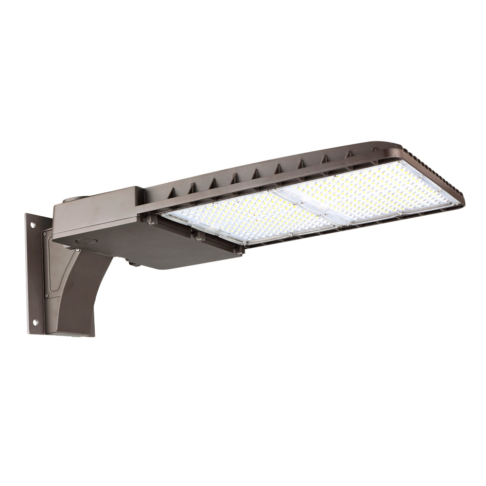 Konlite 300W LED Outdoor Area Light with Wall mount bracket