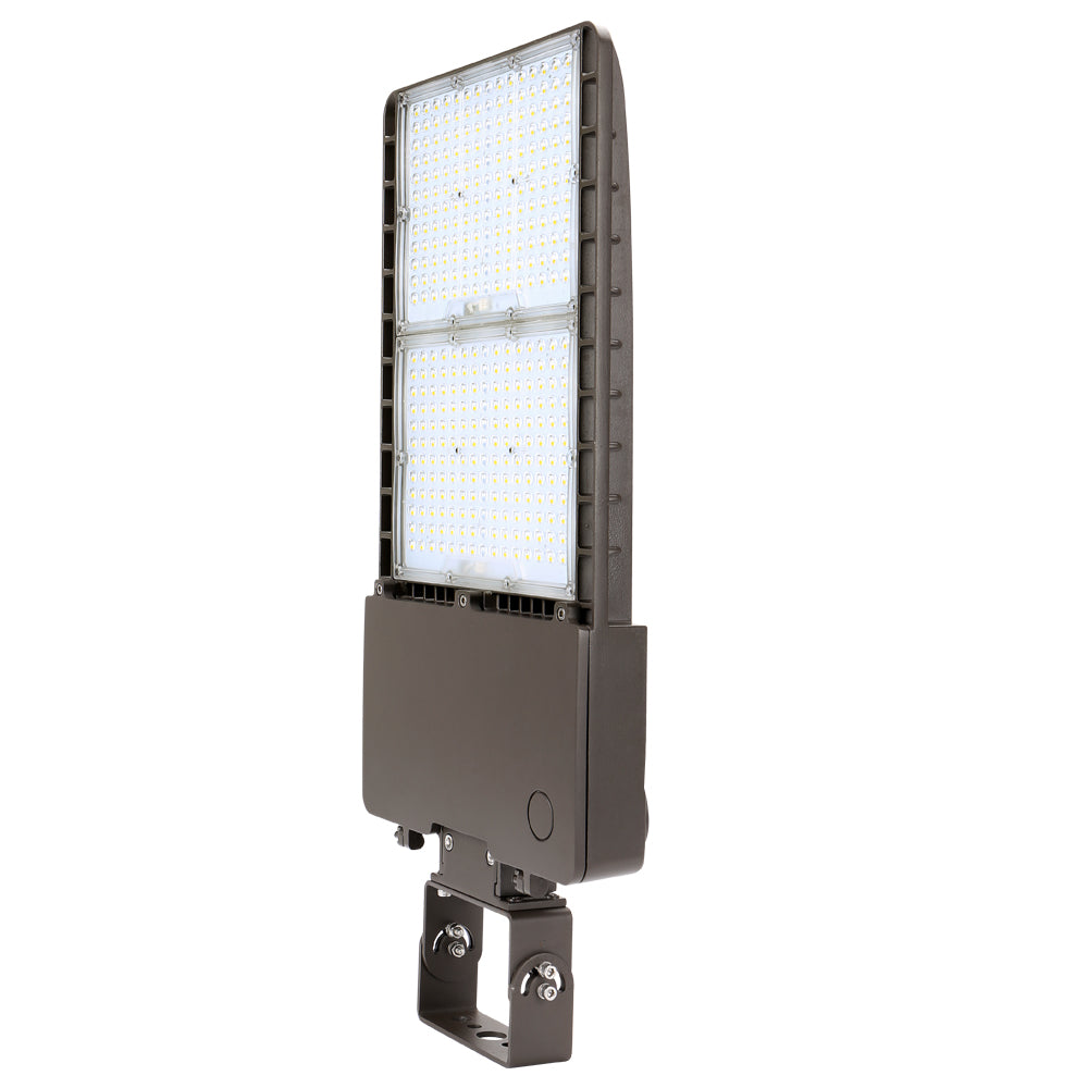 Konlite LED Outdoor Area Light with yoke mount bracket