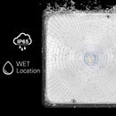 ip65 rated for wet location of Konlite LED Canopy Area Light