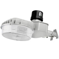 90W led barn light with a black dusk to dawn photocell