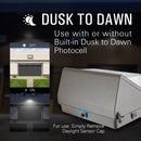 LED Wall mount with dusk to dawn Photocell