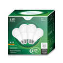 2700k warm white non dimming LED a19 4 pack of bulbs