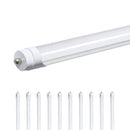 10 pcs 32W 8ft Ballast Bypass frosted lens T8 LED Tube Light with FA8 Base