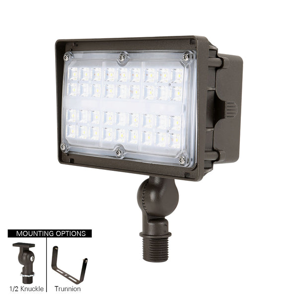 Konlite 27W LED Outdoor Flood Light with mounting options