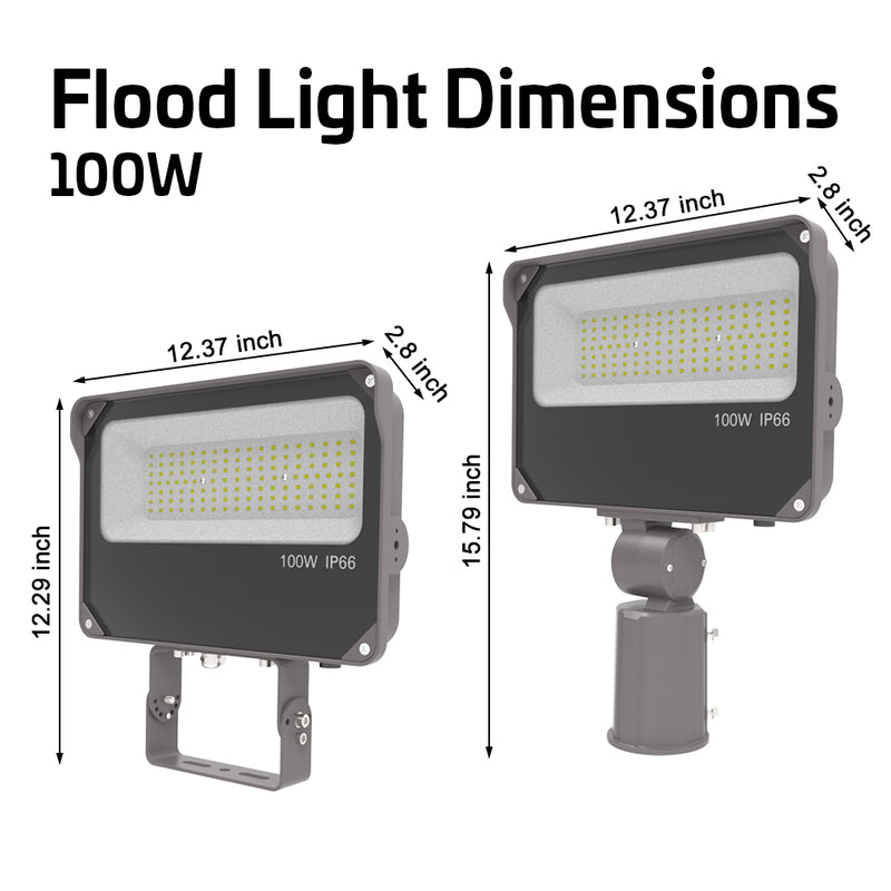 Flood light Dimensions