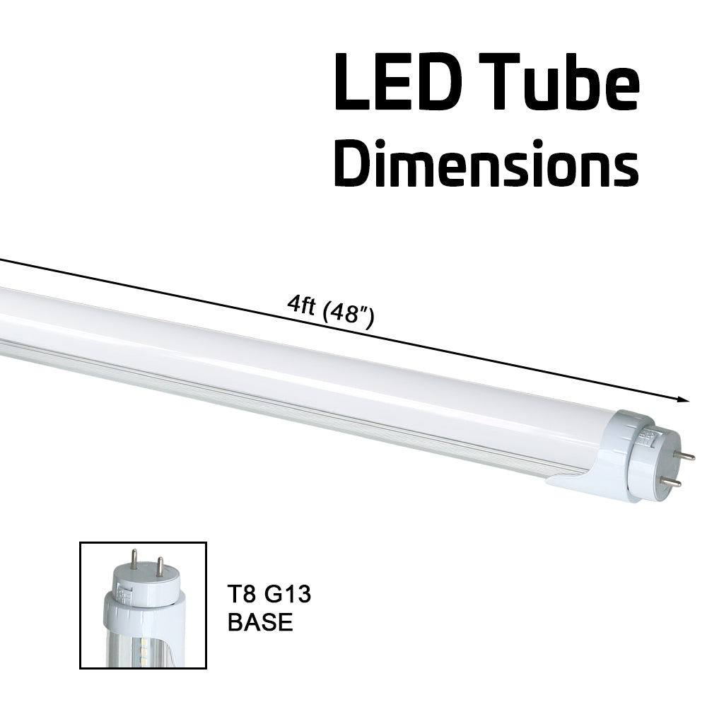 Dual Led Tube Light T8 4 Ft LED Tube Light | Double Ended LED Tube Light – Revolve LED
