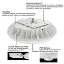 Konkonlite white LED canopy light details and options