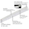 4ft Linear LED Strip Fixture Product details