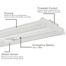 Konlite Linear LED Highbay Light product details