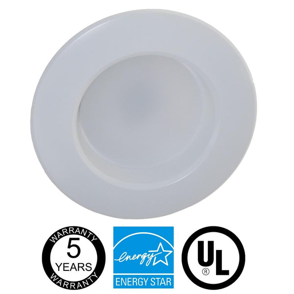 LED One Distribution - 5-6" LED Recessed Downlight - 12W - 120V - 800 lumens - 5000K - Dimmable