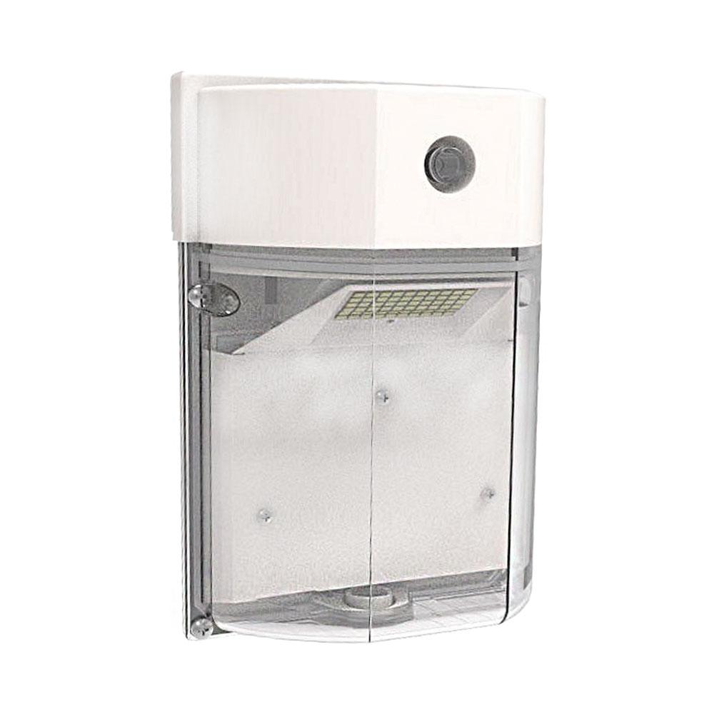 white finish min led wall pack