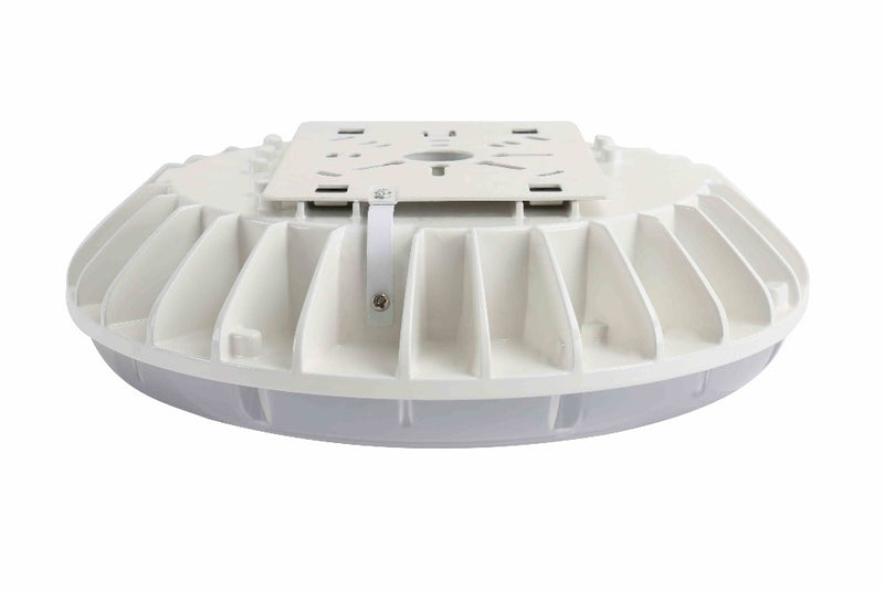 White LED canopy Area light with mounting plate