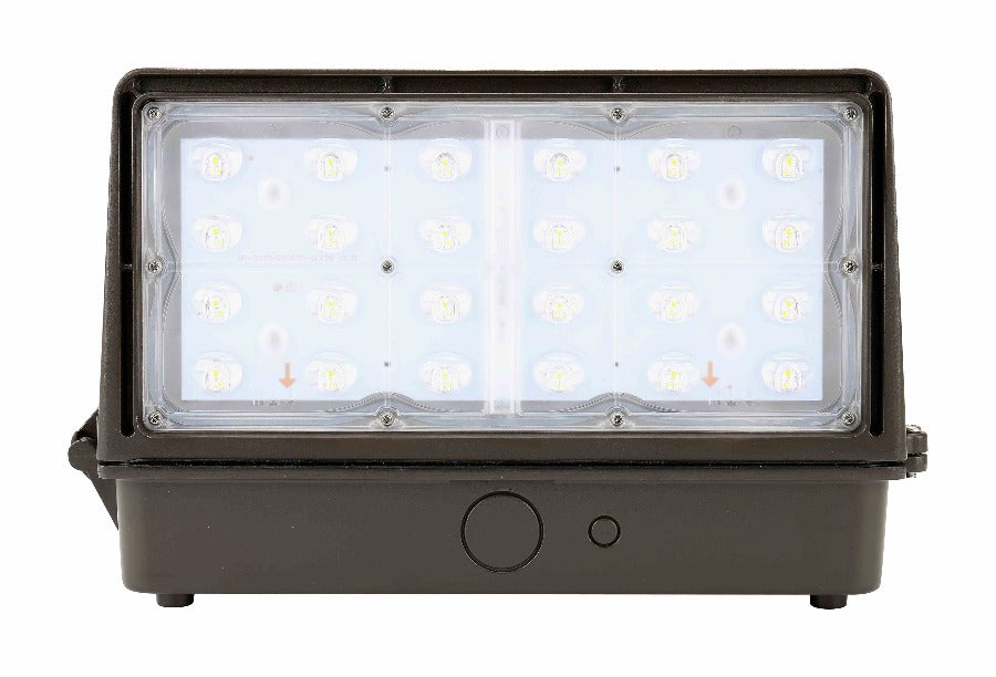 Full Cutoff LED Wallpack Light bottom view