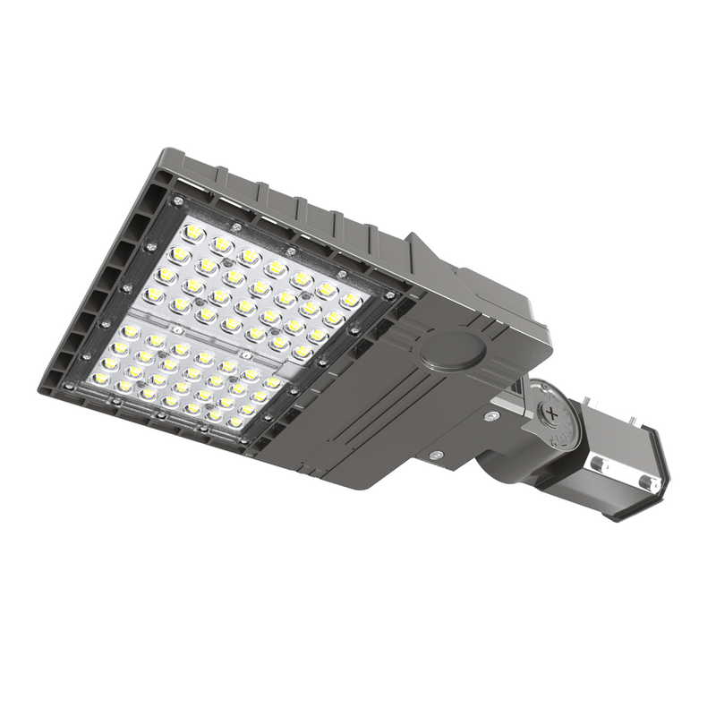 LED Area Light with slip fitter arm