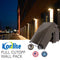 Konlite LED Slim Wall Pack Light - Adjustable - 40W - 5200 Lumens - 4000K - 120-277V - 175W Equal