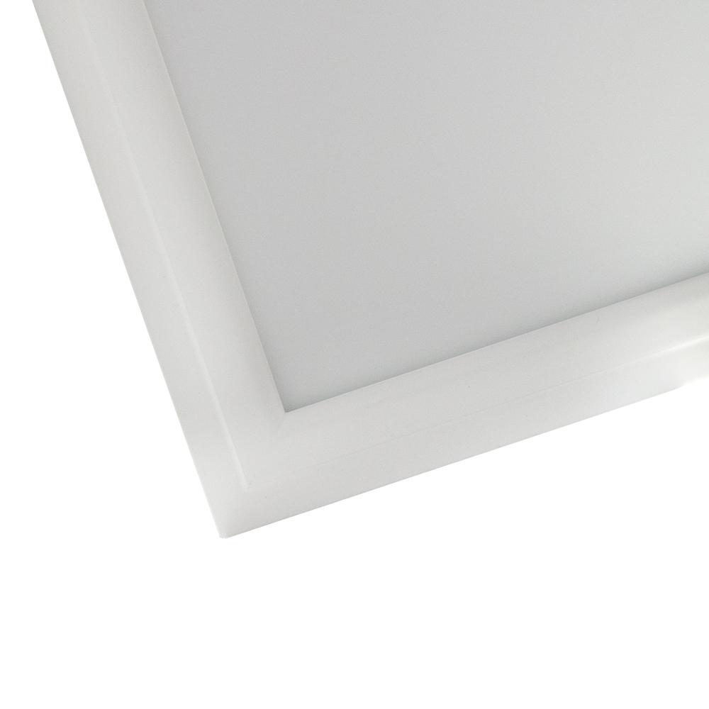 one corner of 2x4 ft led panel