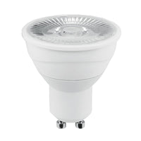Ushio Uphoria Pro LED PAR16NFL With GU10 Twist and Lock Base - 7W - 25° - 120V - 480 lumens - 2700K - Dimmable